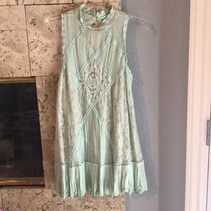 Free people mint dress size L